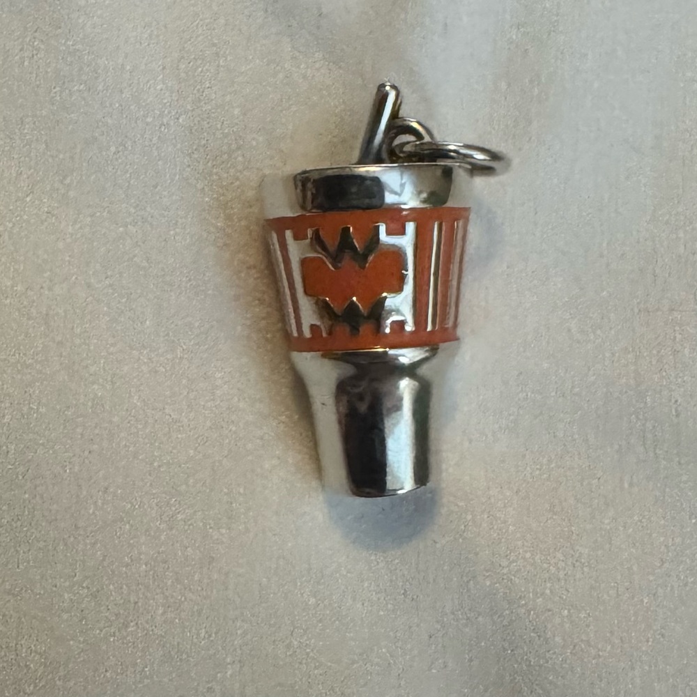 James Avery Whataburger cup charm